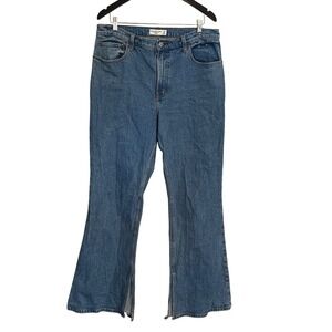 Abercrombie & Fitch Vintage Flare High Rise Jeans Women's‎ Size 32/14L Denim